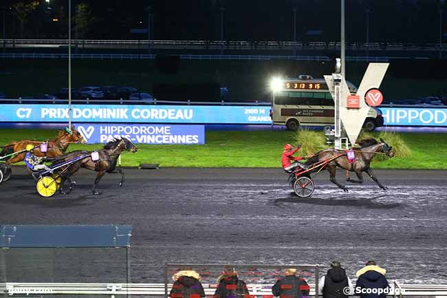 01/01/2023 - Vincennes - Prix Dominik Cordeau : Arrivée