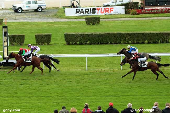 18/10/2010 - Clairefontaine-Deauville - Prix des Oeillets : Arrivée