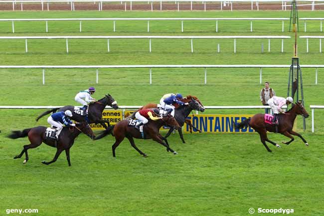 16/10/2014 - Fontainebleau - Prix Roland Fougedoire : Arrivée