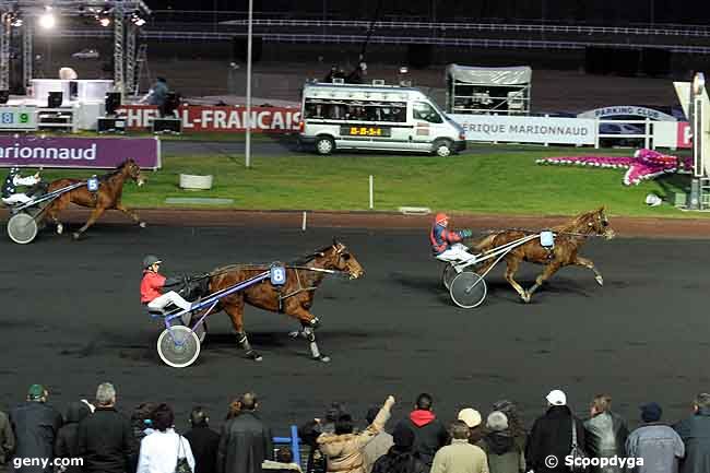 24/01/2009 - Vincennes - Prix de Saint-Claude : Arrivée