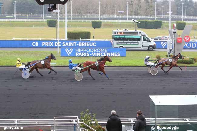 10/01/2022 - Vincennes - Prix de Saint-Brieuc : Arrivée