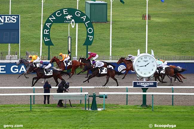 18/11/2022 - Chantilly - Prix du Bois D'enfer : Arrivée