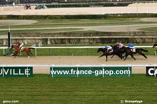 27/02/2009 - Deauville - Prix de Lessard : Arrivée