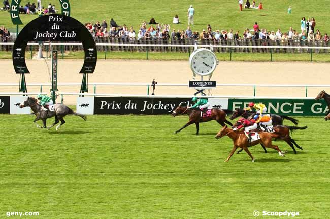 01/06/2014 - Chantilly - Prix du Jockey Club : Arrivée