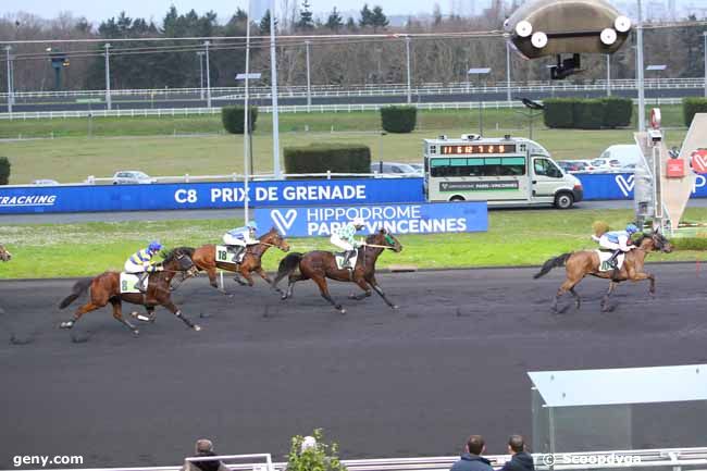 20/02/2022 - Vincennes - Prix de Grenade : Arrivée