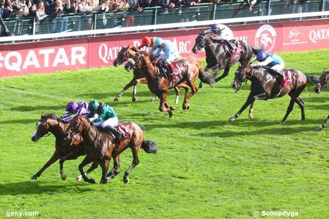 05/10/2025 - ParisLongchamp - Qatar Prix de l'Arc de Triomphe : Arrivée