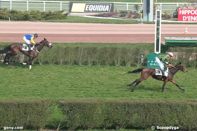 16/03/2011 - Enghien - Prix d'Essai des Pouliches (Peloton B) : Arrivée