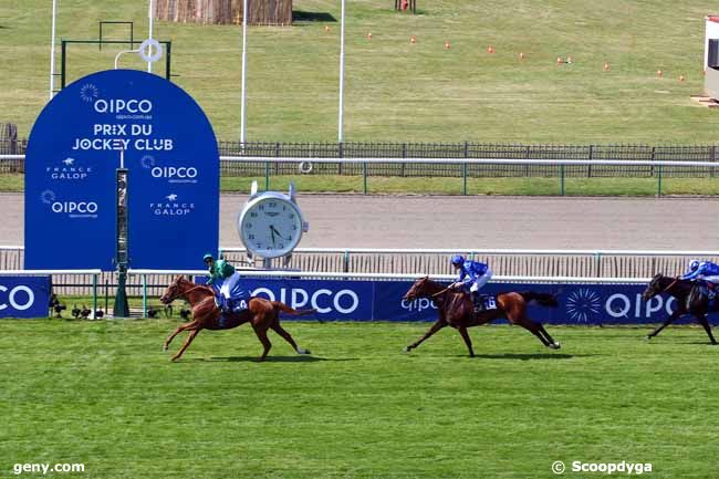 02/06/2019 - Chantilly - Qipco Prix du Jockey Club : Arrivée