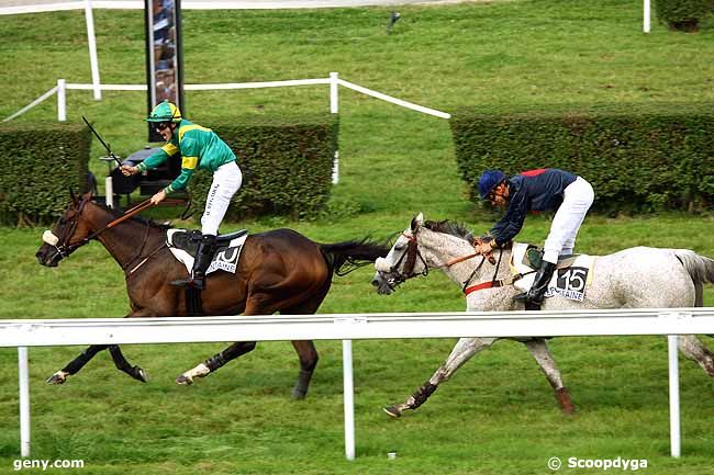 25/08/2009 - Clairefontaine-Deauville - Grand Steeple-Chase de la Ville de Deauville : Arrivée