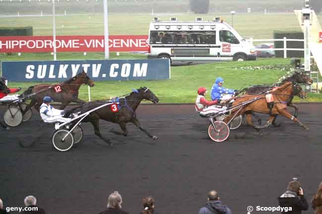 27/12/2011 - Vincennes - Prix de Juvignac (Gr. B) : Arrivée