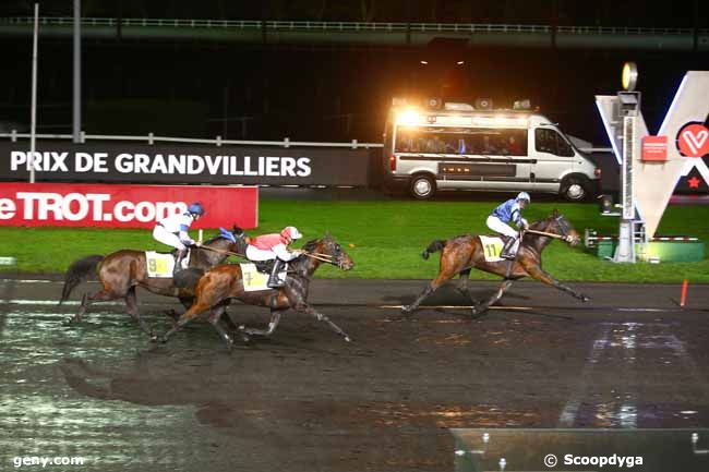 15/01/2018 - Vincennes - Prix de Grandvilliers : Arrivée