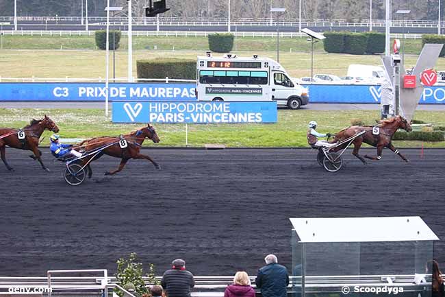 03/03/2022 - Vincennes - Prix de Maurepas : Arrivée