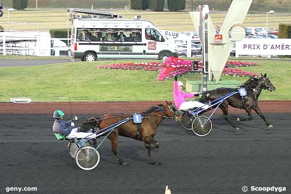 26/01/2008 - Vincennes - Prix de Saint-Claude : Arrivée