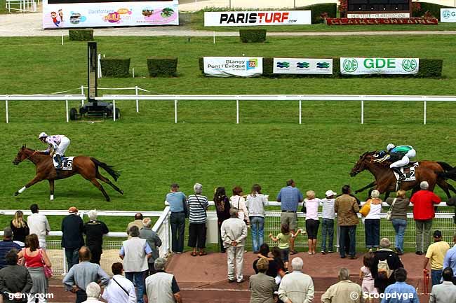 09/07/2009 - Clairefontaine-Deauville - Prix des Lauriers : Arrivée