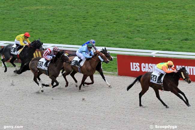 27/02/2010 - Cagnes-sur-Mer - Prix de La Condamine. Prix Sweet Horse International - Janine Guiochon : Arrivée