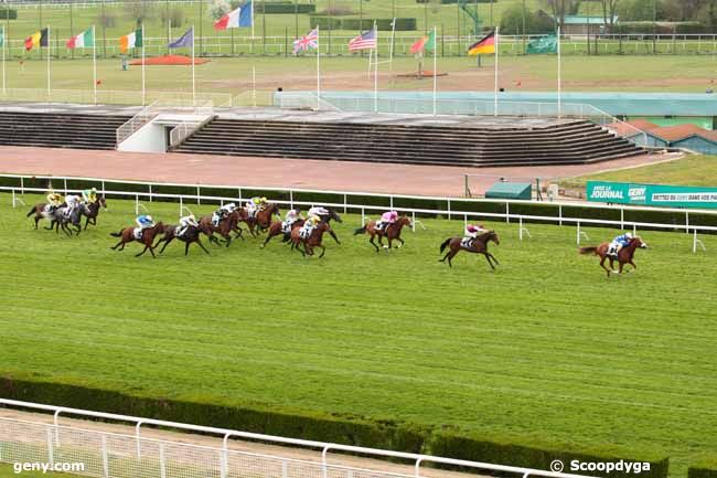 25/03/2014 - Saint-Cloud - Prix du Roussillon : Arrivée