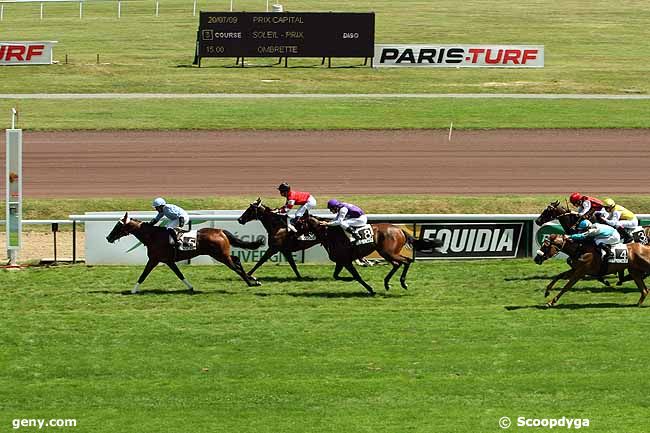 20/07/2009 - Vichy - Prix Ombrette : Ankunft