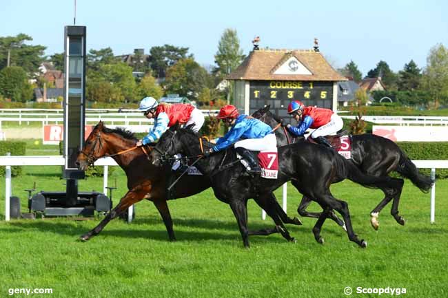 16/10/2017 - Clairefontaine-Deauville - Prix des Pétunias : Arrivée