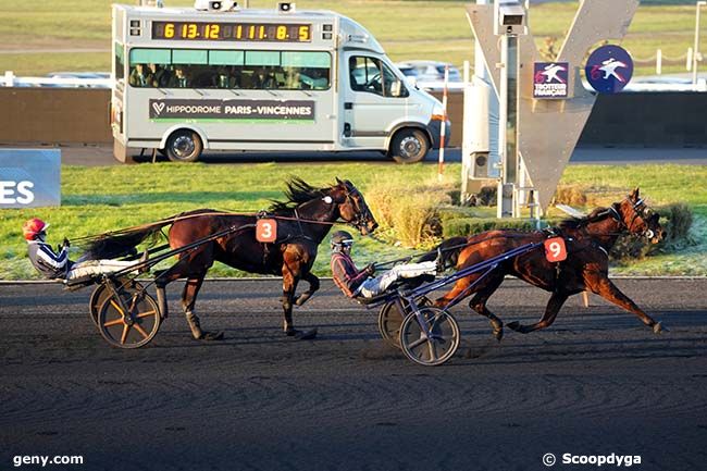 14/01/2025 - Vincennes - Prix de Pont-Audemer : Arrivée