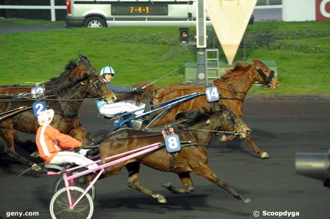 26/01/2010 - Vincennes - Prix de Lamballe : Arrivée