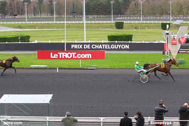 04/01/2018 - Vincennes - Prix de Châtelguyon : Arrivée