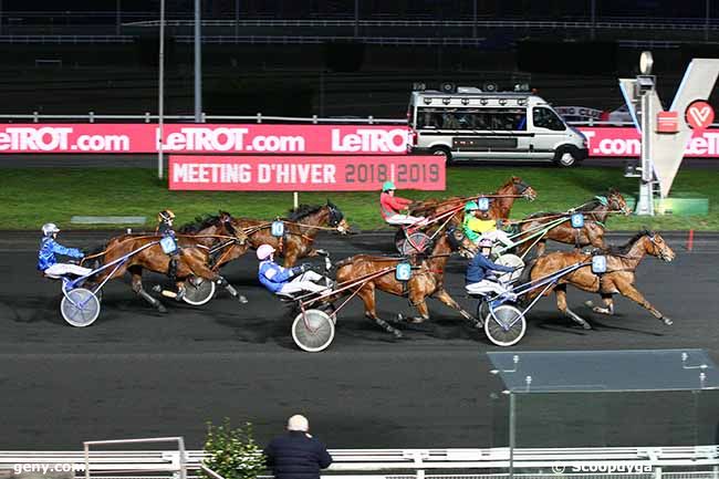 28/01/2019 - Vincennes - Prix de Fleurance : Arrivée