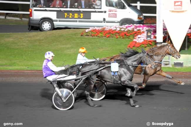 02/10/2009 - Vincennes - Prix Crucis : Ankunft