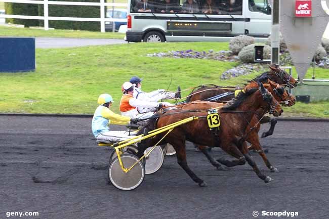 20/01/2014 - Vincennes - Prix de Sainte-Gauburge : Arrivée