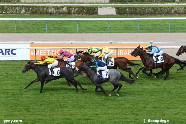 10/08/2014 - Deauville - Prix de l'Hippodrome de Maronas : Arrivée