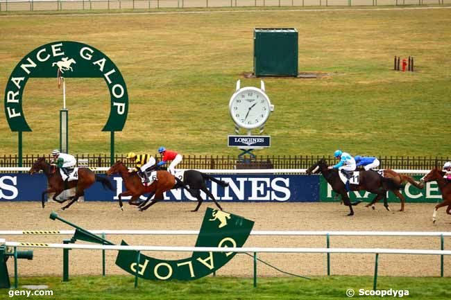 26/02/2015 - Chantilly - Prix d'Hautefontaine : Arrivée