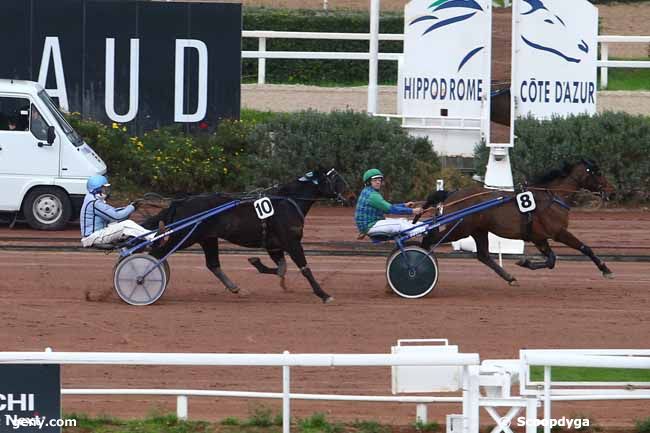 09/02/2016 - Cagnes-sur-Mer - Prix des Roses : Arrivée