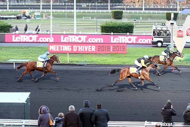 28/01/2019 - Vincennes - Prix de Faverolles : Arrivée