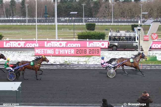 31/01/2019 - Vincennes - Prix de Pouillac : Arrivée