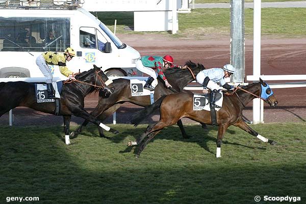 23/02/2009 - Marseille-Borély - Prix de Lyon Parilly : Arrivée