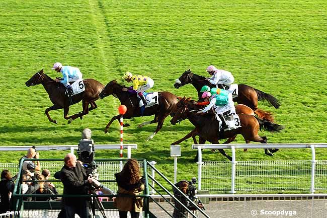 10/10/2015 - Maisons-Laffitte - Prix Gris Perle : Arrivée